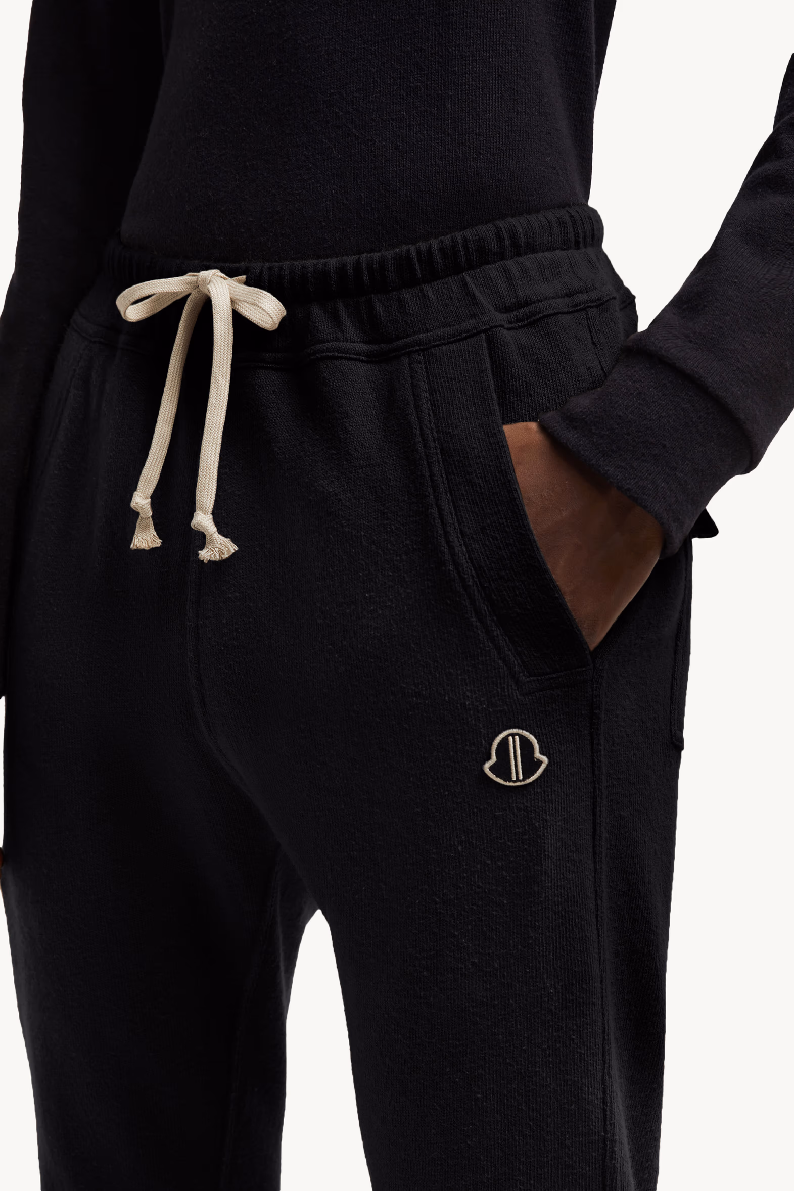 Pantalones deportivos de algodón Moncler + Rick Owens De Género Neutro Negro Moncler 4